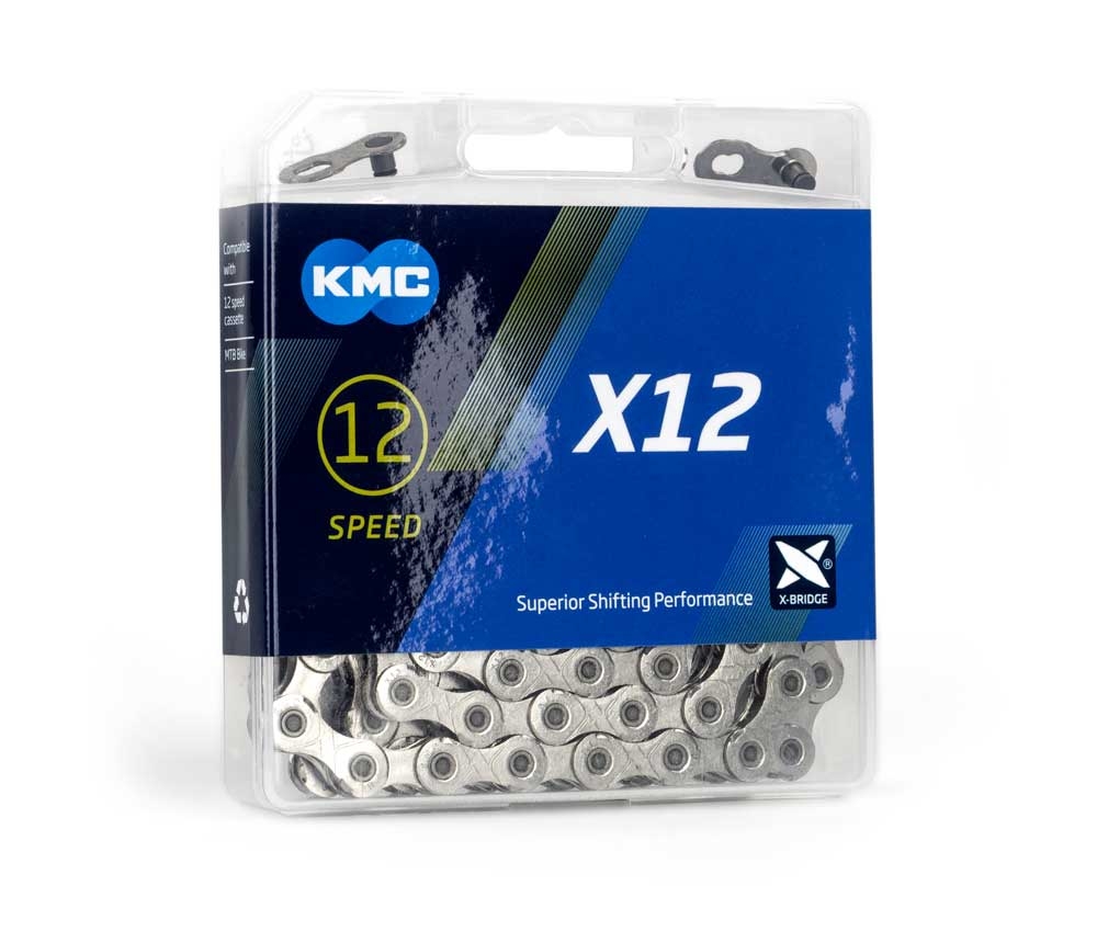 KMC Ketting X12 (12 Speed) Zilver 126 Schakels