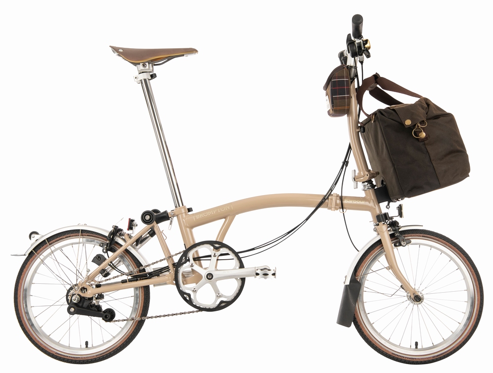 Brompton C Line Barbour Limited Edition