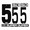 BMX Nummers SD Voor Front en Side Nummer Bord Zwart 5 