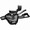 SPR1 Shimano MTB XT M8000 11sp Versnelling hendel Links 2-3 